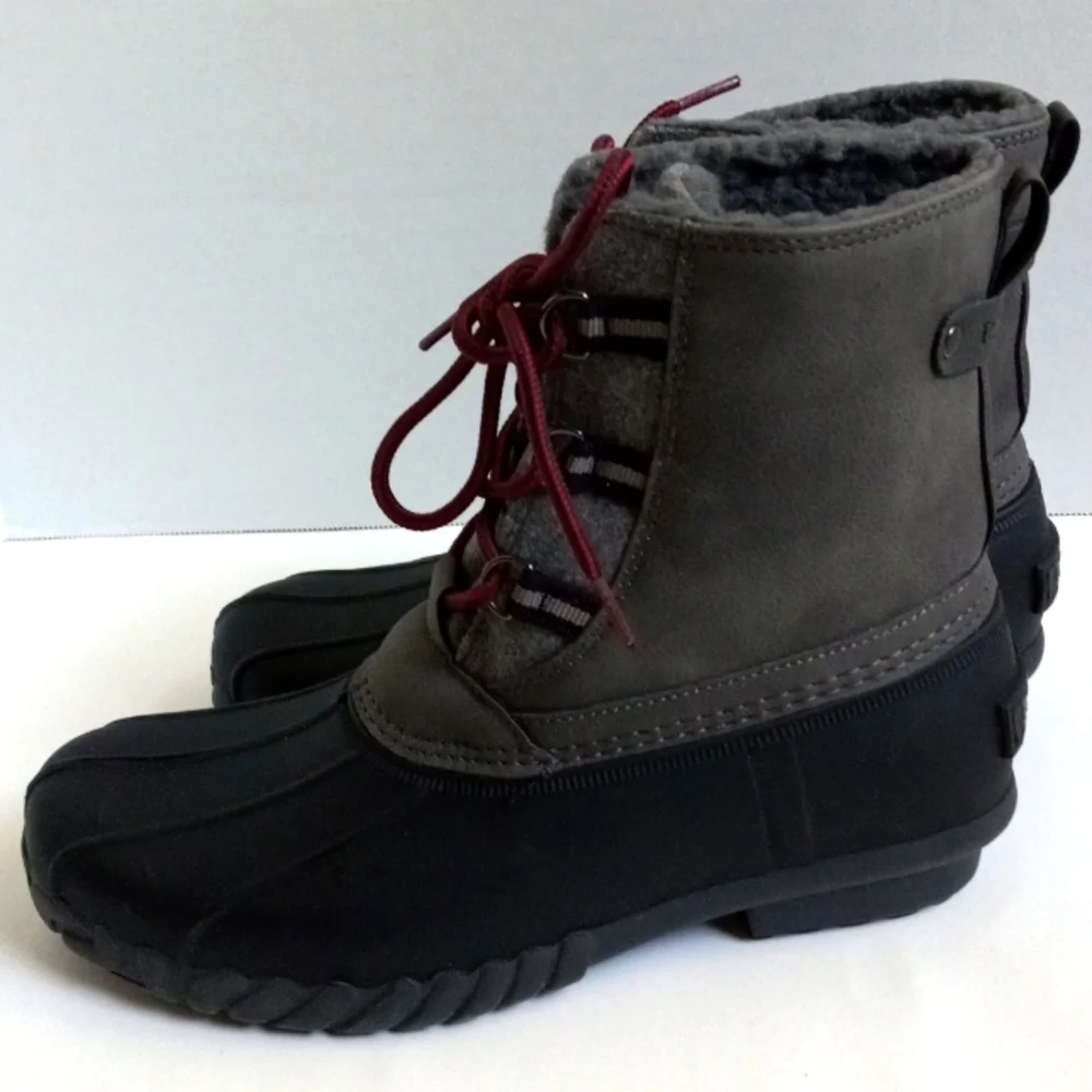 FUAX FUR WINTER RAIN BOOTS